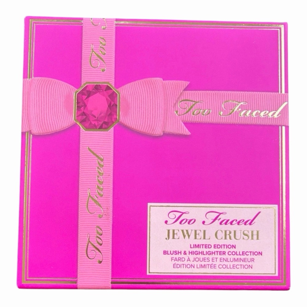 Too Faced JEWEL CRUSH Blush & Highlighter Face Palette - Limited Edition BNIB